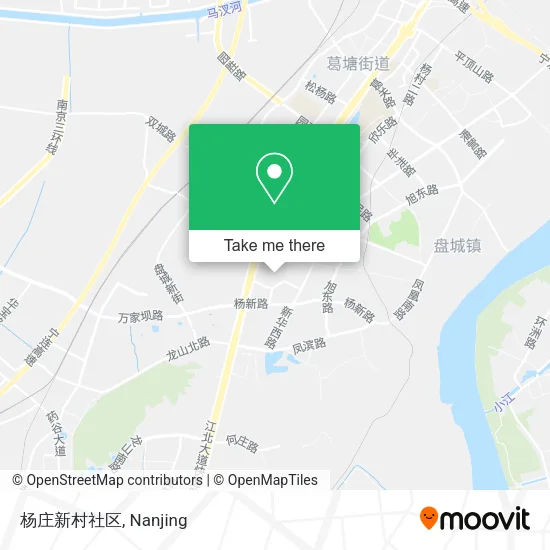 杨庄新村社区 map