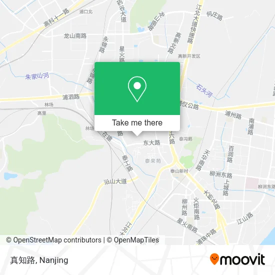 真知路 map