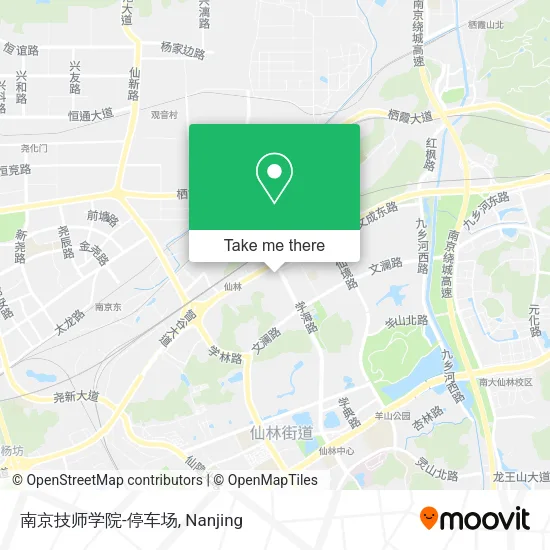 南京技师学院-停车场 map