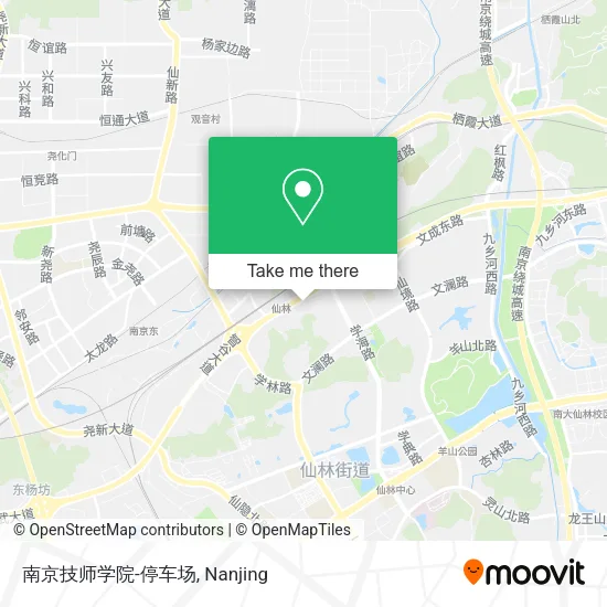 南京技师学院-停车场 map
