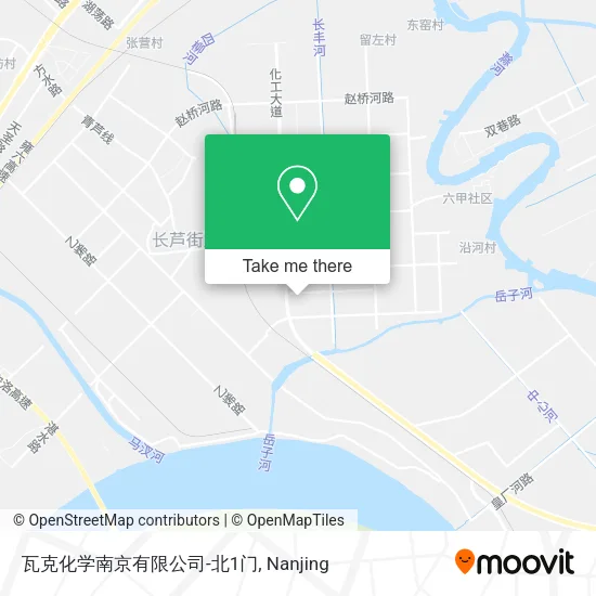 瓦克化学南京有限公司-北1门 map