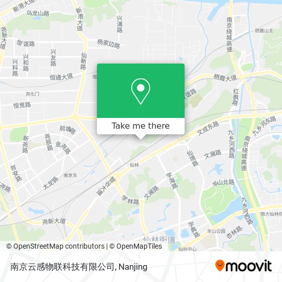 南京云感物联科技有限公司 map