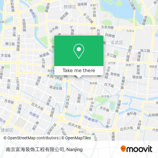 南京富海装饰工程有限公司 map