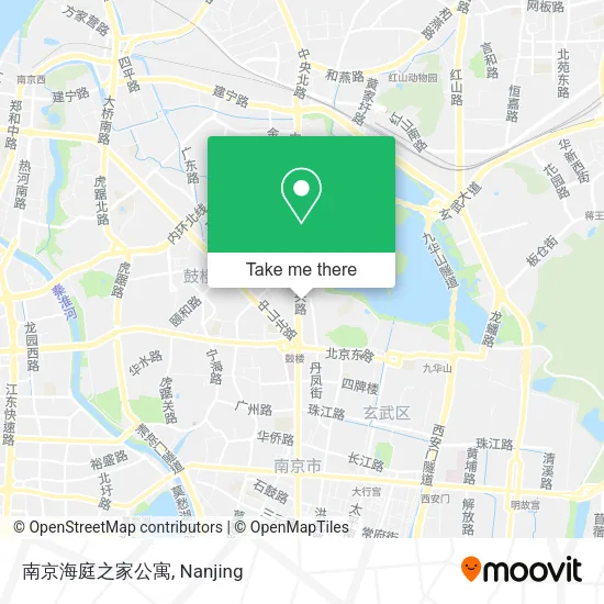 南京海庭之家公寓 map