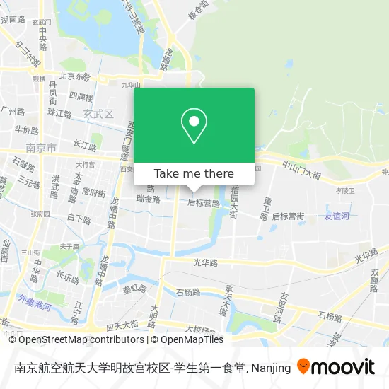 南京航空航天大学明故宫校区-学生第一食堂 map