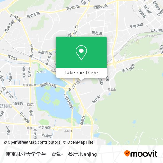 南京林业大学学生一食堂-一餐厅 map
