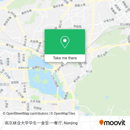 南京林业大学学生一食堂-一餐厅 map