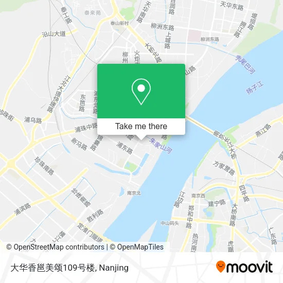 大华香邕美颂109号楼 map