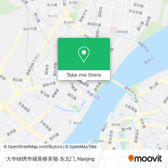 大华锦绣华城香榭美颂-东北门 map