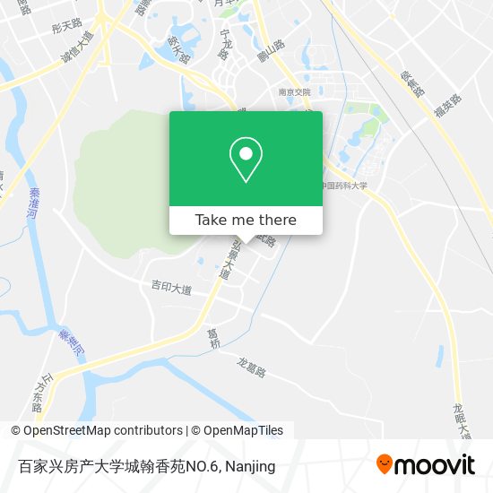 百家兴房产大学城翰香苑NO.6 map