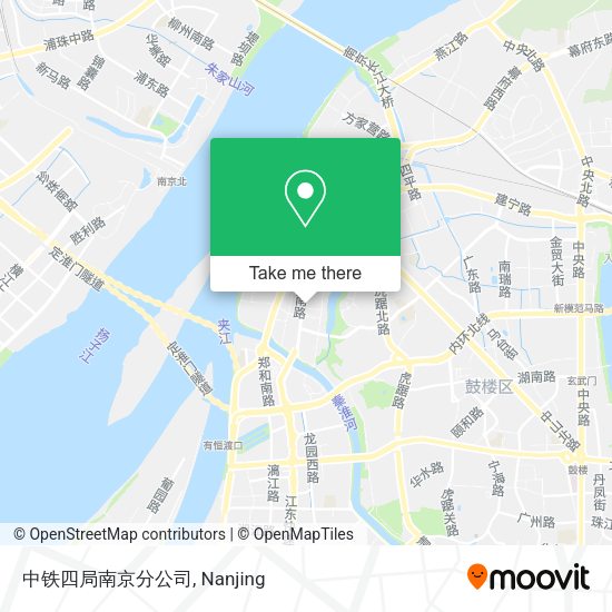 中铁四局南京分公司 map