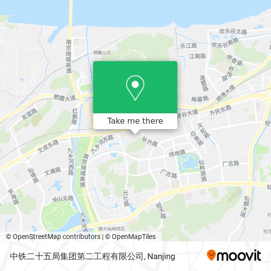 中铁二十五局集团第二工程有限公司 map
