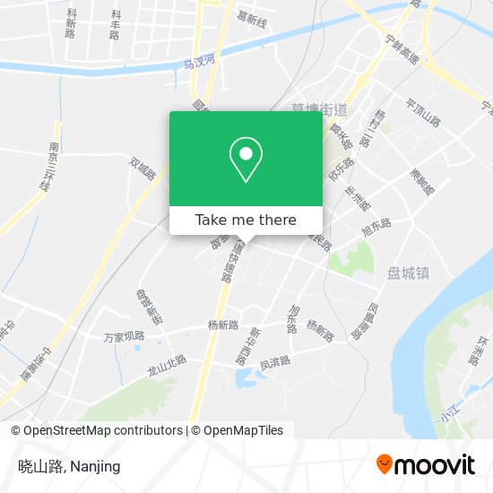 晓山路 map