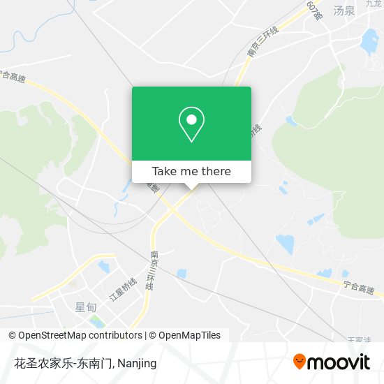花圣农家乐-东南门 map