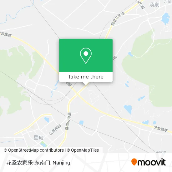 花圣农家乐-东南门 map