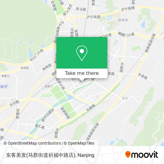 东客美发(马群街道祈福中路店) map