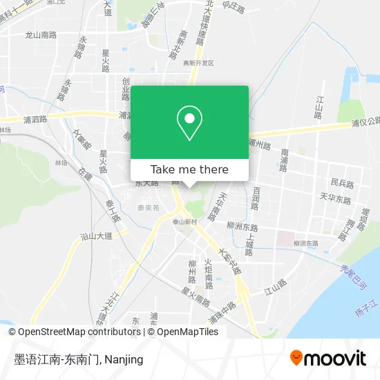 墨语江南-东南门 map