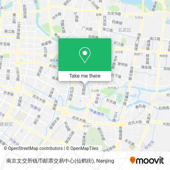 南京文交所钱币邮票交易中心(仙鹤街) map