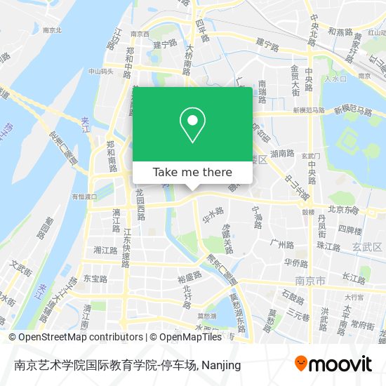 南京艺术学院国际教育学院-停车场 map