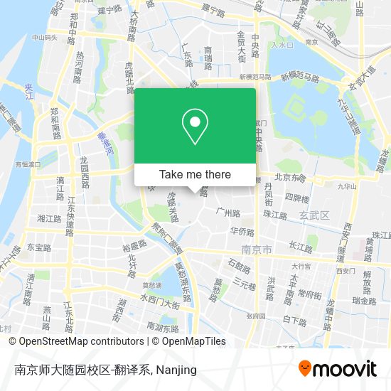 南京师大随园校区-翻译系 map