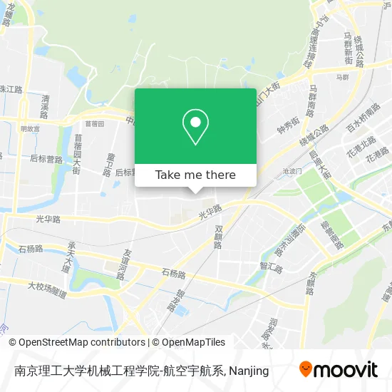 南京理工大学机械工程学院-航空宇航系 map
