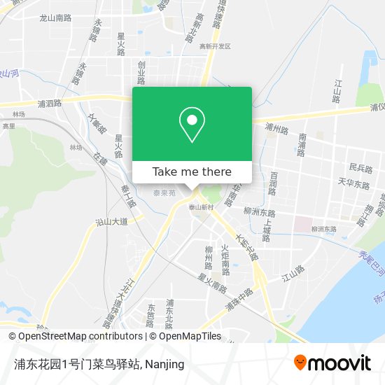 浦东花园1号门菜鸟驿站 map