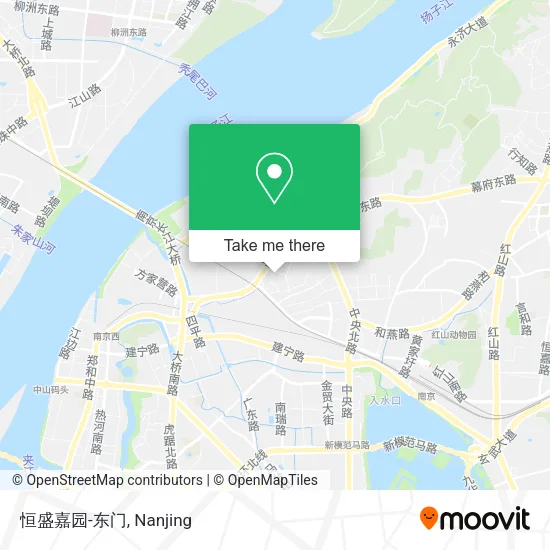 恒盛嘉园-东门 map