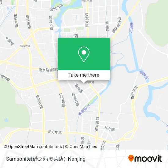 Samsonite(砂之船奥莱店) map