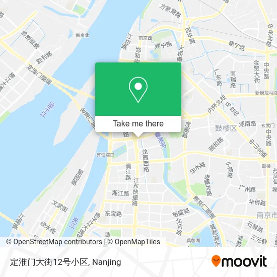 定淮门大街12号小区 map