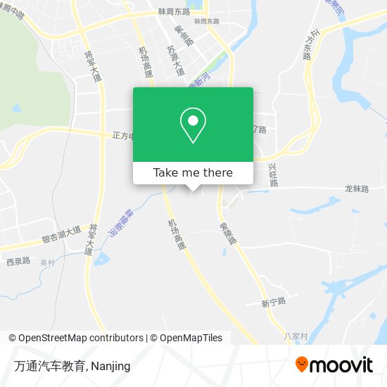 万通汽车教育 map