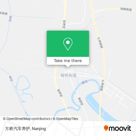 方桥汽车养护 map