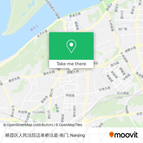 栖霞区人民法院迈皋桥法庭-南门 map