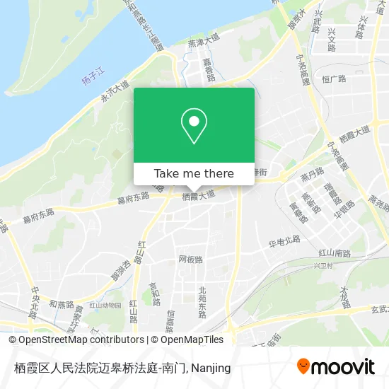 栖霞区人民法院迈皋桥法庭-南门 map