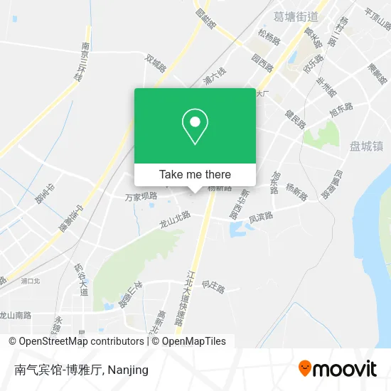 南气宾馆-博雅厅 map