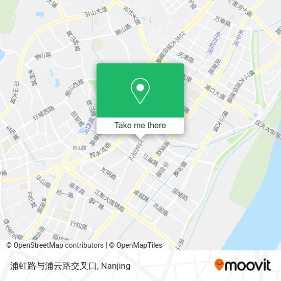 浦虹路与浦云路交叉口 map