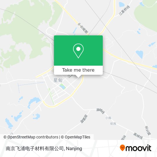 南京飞浦电子材料有限公司 map