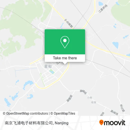 南京飞浦电子材料有限公司 map