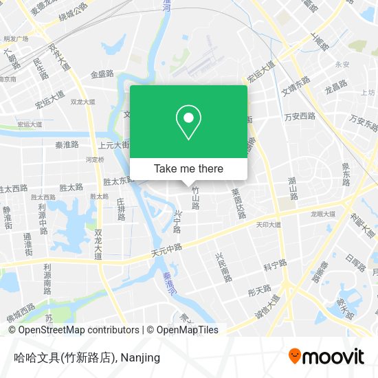哈哈文具(竹新路店) map