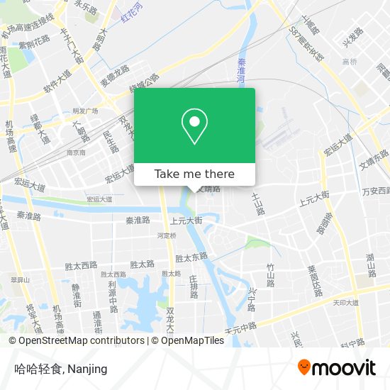 哈哈轻食 map