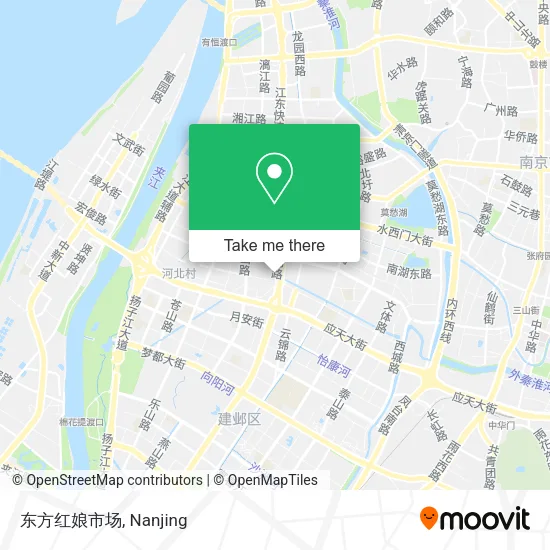 东方红娘市场 map
