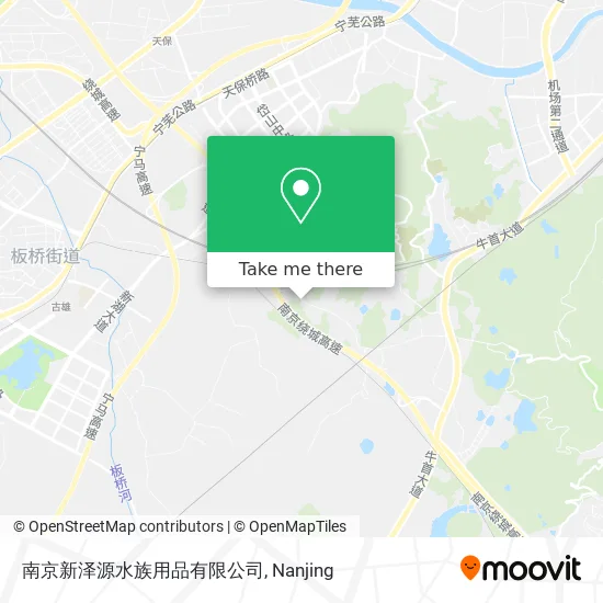 南京新泽源水族用品有限公司 map