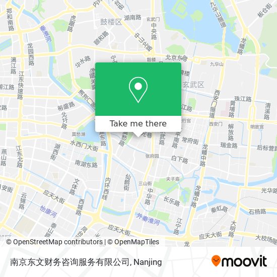 南京东文财务咨询服务有限公司 map