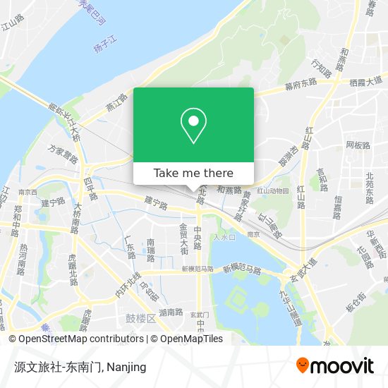 源文旅社-东南门 map