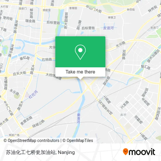 苏油化工七桥瓮加油站 map