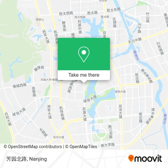 芳园北路 map