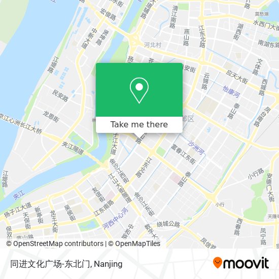 同进文化广场-东北门 map