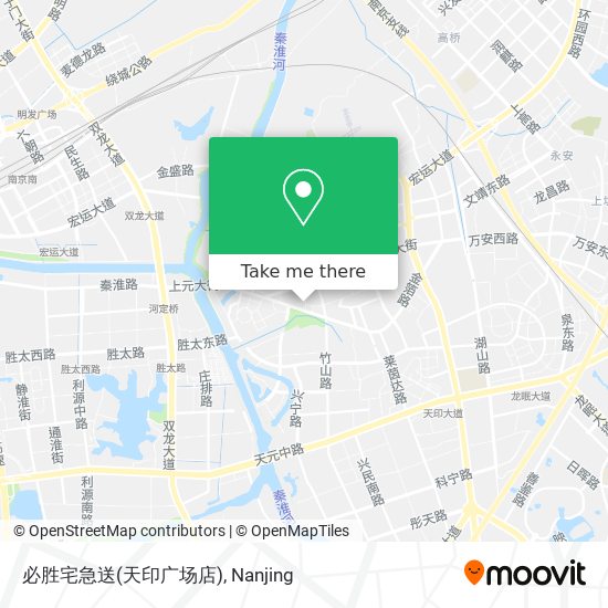 必胜宅急送(天印广场店) map