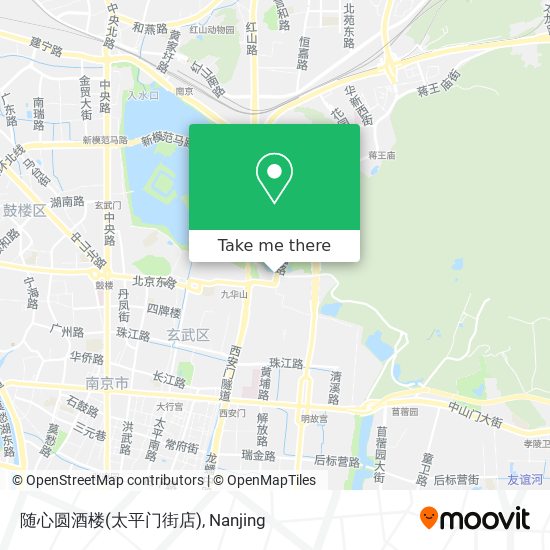 随心圆酒楼(太平门街店) map