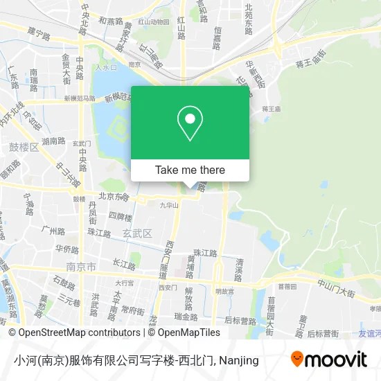 小河(南京)服饰有限公司写字楼-西北门 map