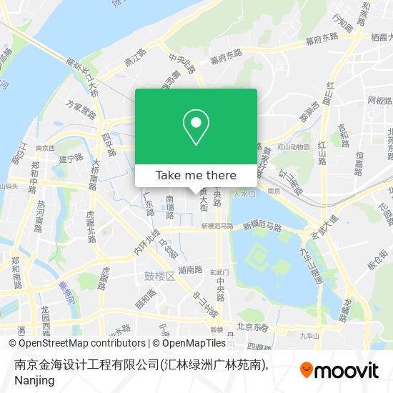 南京金海设计工程有限公司(汇林绿洲广林苑南) map